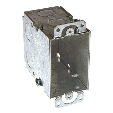 old metal outlet box|electrical outlet boxes metal.